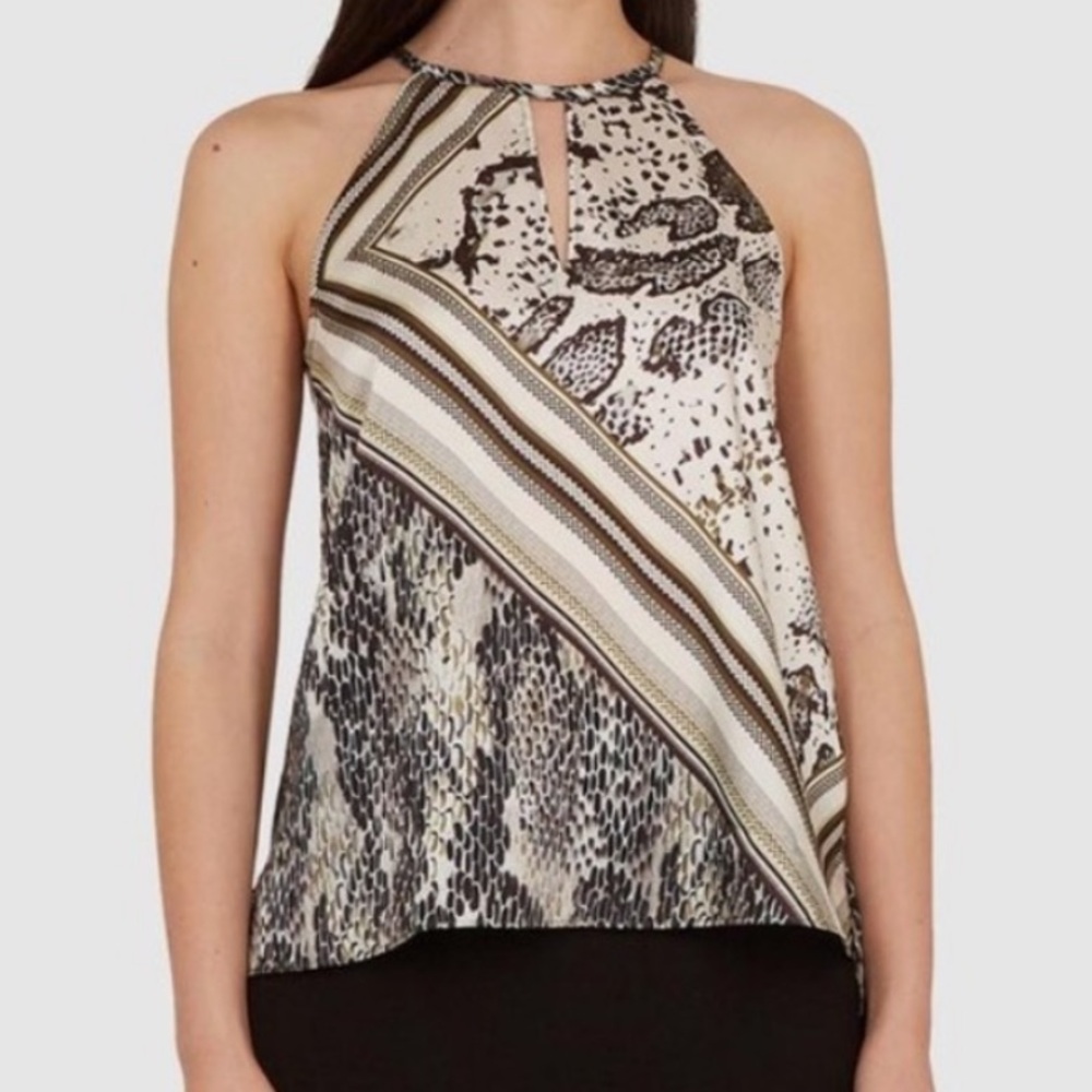 Ted Baker Sartay Quartz Halter Cami Top Sz 0